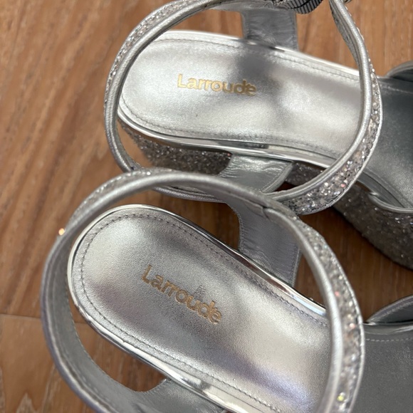 Larroude Miso Platform Glitter Heels - Picture 5 of 8